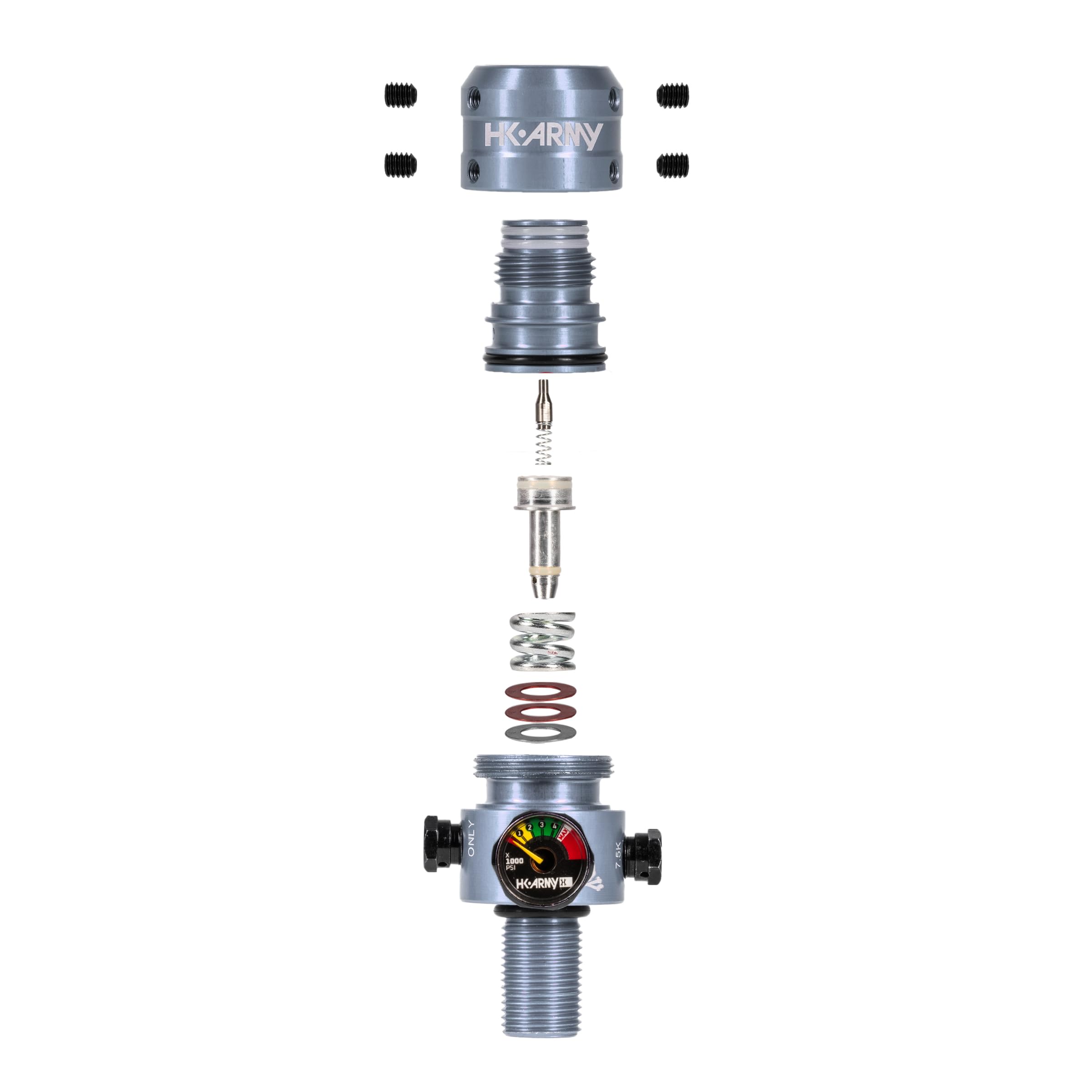 HK Army Aerolite PRO Regulator for Paintball Air Tanks 450psi-650psi - Image 3