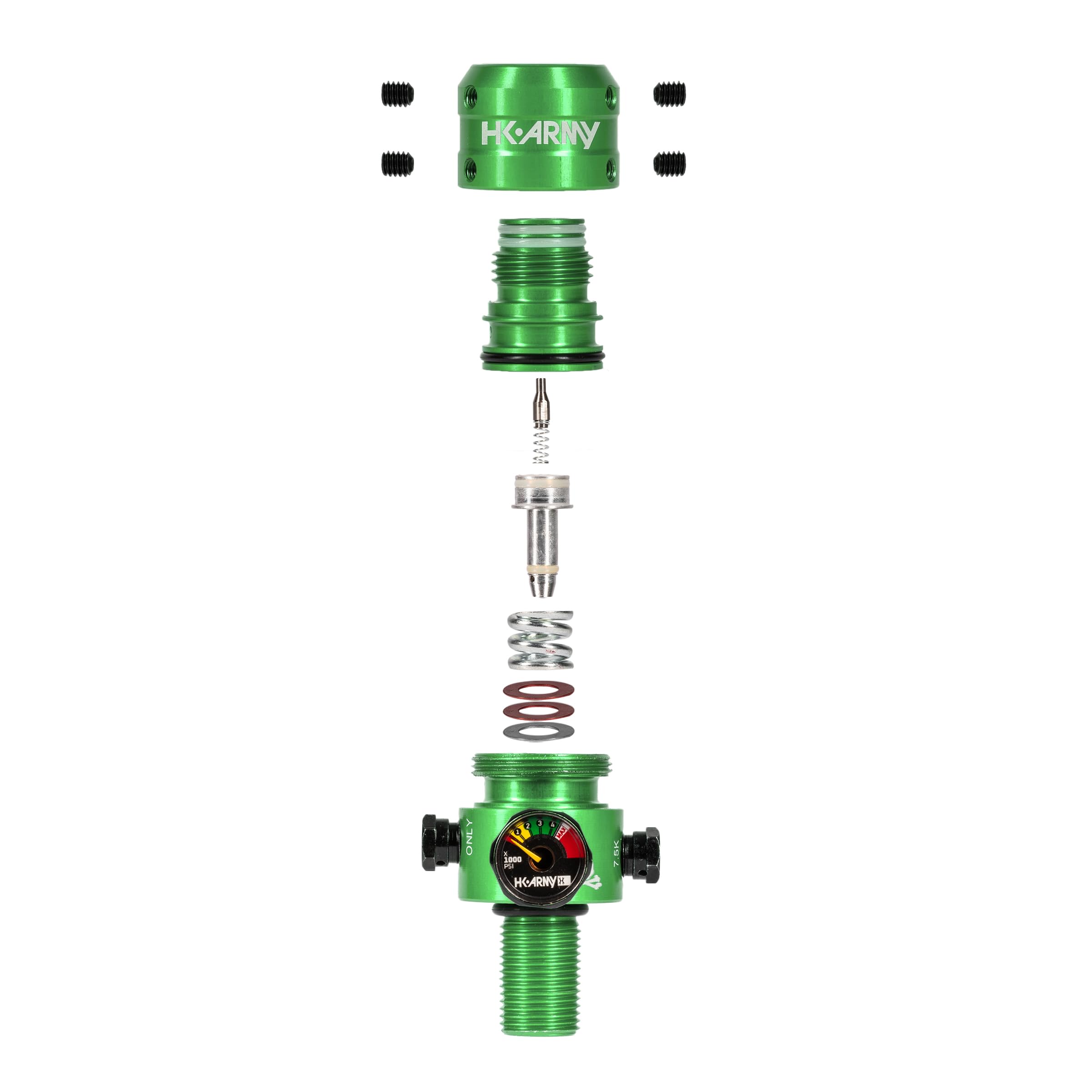 HK Army Aerolite PRO Regulator for Paintball Air Tanks 450psi-650psi - Image 3